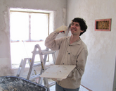 plastering stages