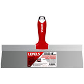 Level 5 SS Taping Knife Soft Grip Handle
