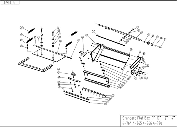 Flat Box Parts & Components