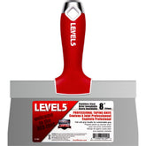Level 5 SS Taping Knife Soft Grip Handle