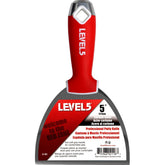 Level 5 CS Putty Knife Soft Grip Handle