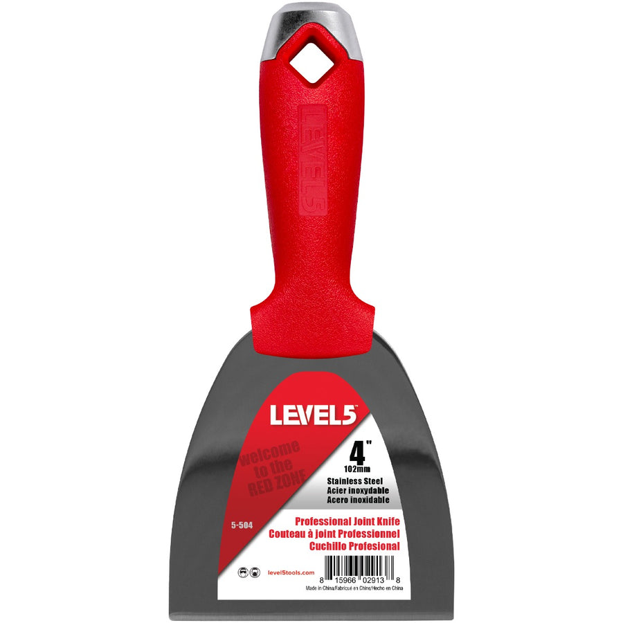 Level 5 Stainless Steel Putty Knife Composite Handle