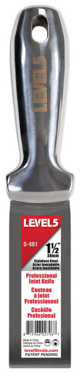 Level 5 SS Putty Knife Welded Handle