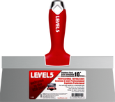 Level 5 SS Taping Knife Soft Grip Handle