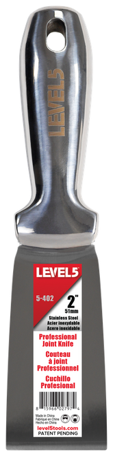 Level 5 SS Putty Knife Welded Handle