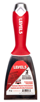 Level 5 Stainless Steel Putty Knife Bundle