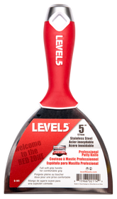 Level 5 Stainless Steel Putty Knife Bundle